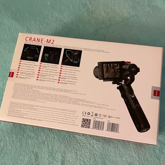 NIB Zhiyun Crane M2 Gimbal Camera/Smartphone Stabilizer - Picture 5 of 7
